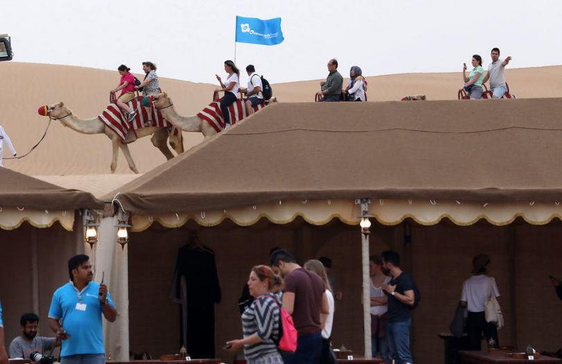 Dubai'de Çöl Safarisi - Çöl Kampınız