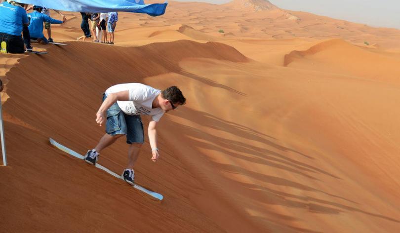 Dubai'de Çöl Safarisi