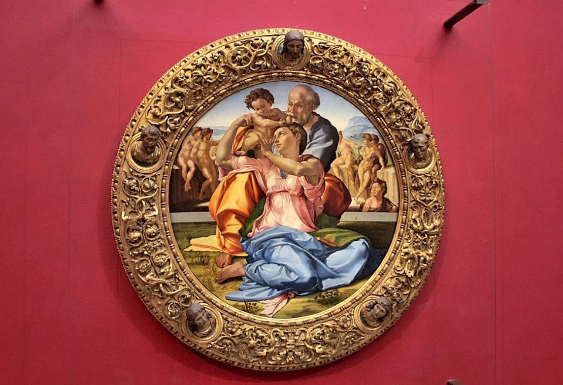 Kutsal Aile - Doni Tondo (1506) - Michelangelo