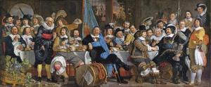 Banquet at the Crossbowmen’s Guild in Celebration of the Treaty of Münster, Van der Helst - Rijks Müzesi Bileti