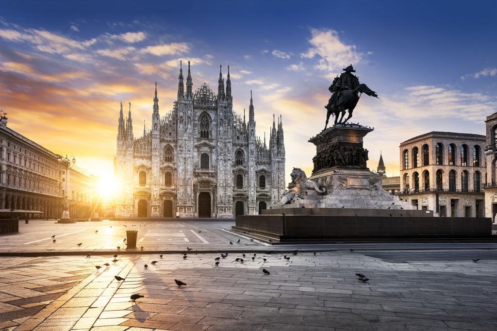 Milano Duomo Katedrali (1) Milano