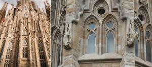 Sagrada Familia - Apse - Apsis bölümünün dış cephesi