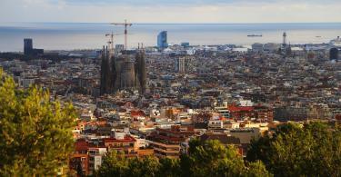 Sagrada Familia ve Barselona