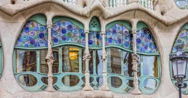 Casa Batllo Dış Cephesinden detaylar - Casa Batllo Bilet Türleri ve Rehberi, Barselona, İspanya