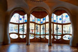 Casa Batllo içinden detaylar - Casa Batllo Bilet Türleri, Antoni Gaudi, Barselona, İspanya