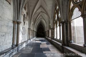 Cloisters Bölümü - Westminster Abbey, Londra, İngiltere