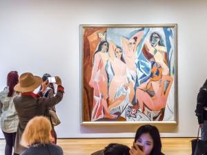 Pablo Picasso - Avignonlu Kızlar - New York Modern Sanat Müzesi (MoMa)