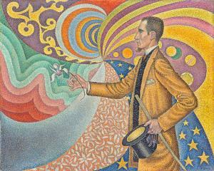 Paul Signac - Portrait of M. Felix Feneon - New York Modern Sanat Müzesi'nde sergidedir.