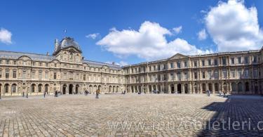 Louvre Müzesi - Panoramik Görünüm