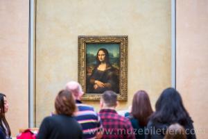 Mona Lisa, Leonardo da Vinci, Louvre Müzesi, Paris, Fransa.