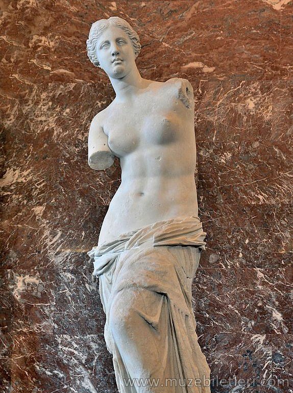 Venus de Milo (Milo Venüsü) - Louvre Müzesi