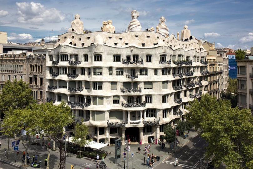 Casa Mila (La Pedrera) , Barselona, İspanya