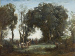 Jean-Baptiste Camille Corot, “A Morning. The Dance of the Nymphs” - Orsay Müzesi