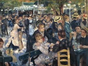 Le moulin de la Galette (Orsay Müzesi, 1876)