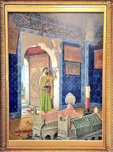Osman Hamdi Bey - Şehzade Türbesinde Derviş - Orsay Müzesi