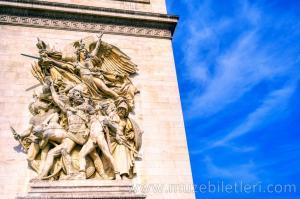 Paris Zafer Takı'nın kabartmalarından detaylar