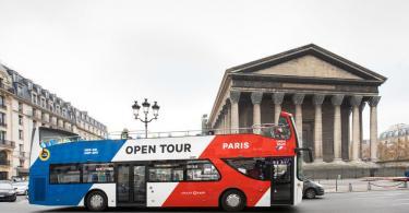Üstü Açık Otobüsle Paris Turu