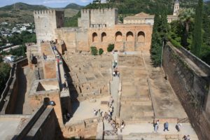 Alcazaba Genel Görünümü - El Hamra Sarayı