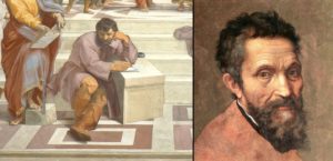 Atina Okulu Heraclitus - Michelangelo