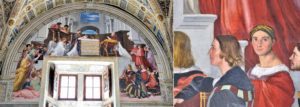 Raphael Odaları'nda Raphael'in oto portresi