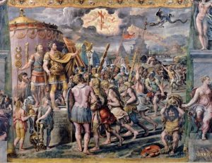 Konstantin Salonu - Haç Vizyonu Eseri - Musei Vaticani