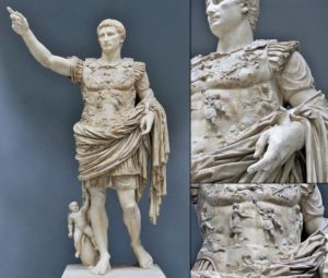 Prima Portalı Augustus heykeli Vatikan Müzesi