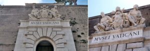 Vatikan Müzeleri Giriş Kapısı